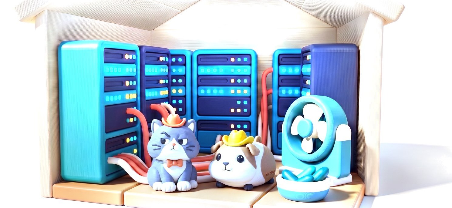 Norman's Rack as a 3D-printed toy playset with Kitchi the Cat and Mr. Bob