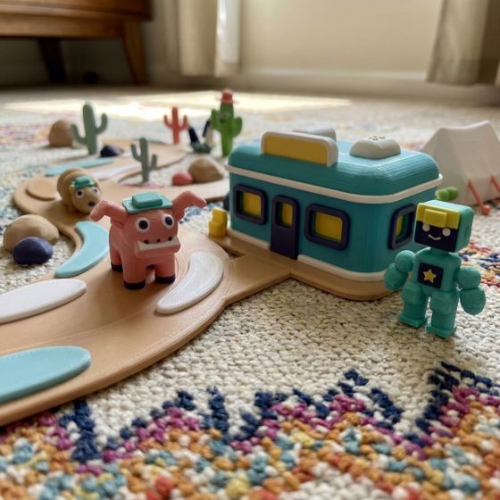 The Back Forty Trail playset: the roadhouse diner