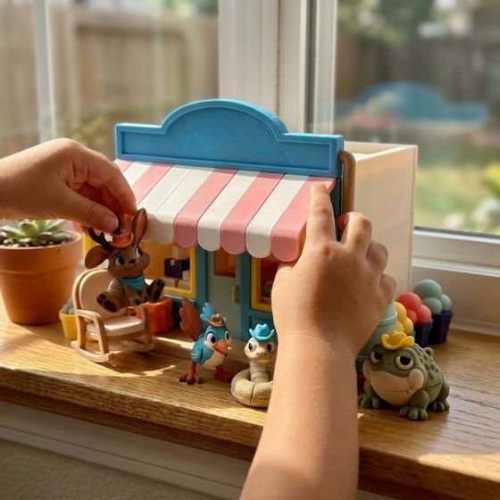 The Front Porch playset: opening up the General Store