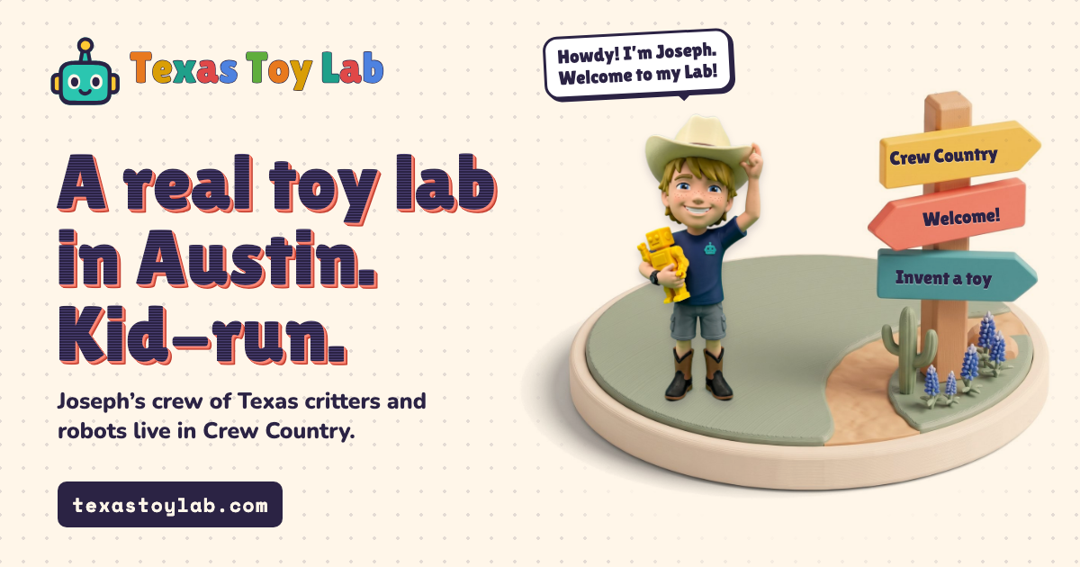 Texas Toy Lab social share card