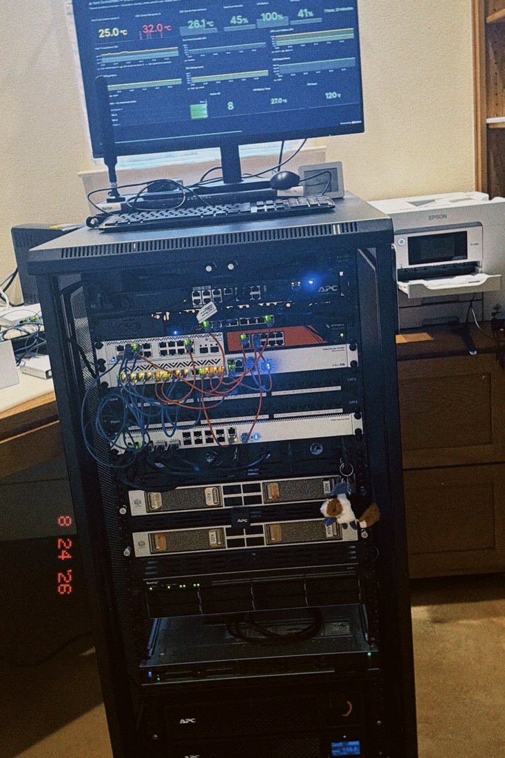 Norman and the AI computers in the real Lab rack